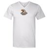 Lightweight Ringspun V-Neck "Soft Feel" T-Shirt Thumbnail