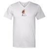 Lightweight Ringspun V-Neck "Soft Feel" T-Shirt Thumbnail