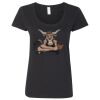 Softstyle Women's Deep Scoopneck T-Shirt Thumbnail