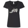 Softstyle Women's Deep Scoopneck T-Shirt Thumbnail