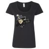 Softstyle Women's Deep Scoopneck T-Shirt Thumbnail