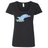 Softstyle Women's Deep Scoopneck T-Shirt Thumbnail
