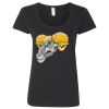 Softstyle Women's Deep Scoopneck T-Shirt Thumbnail