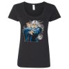 Softstyle Women's Deep Scoopneck T-Shirt Thumbnail