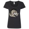 Softstyle Women's Deep Scoopneck T-Shirt Thumbnail