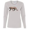 Heavy Cotton Women's "Budget" Long Sleeve T-Shirt Thumbnail