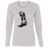 Heavy Cotton Women's "Budget" Long Sleeve T-Shirt Thumbnail