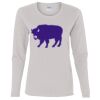 Heavy Cotton Women's "Budget" Long Sleeve T-Shirt Thumbnail