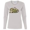 Heavy Cotton Women's "Budget" Long Sleeve T-Shirt Thumbnail