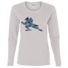 Heavy Cotton Women's "Budget" Long Sleeve T-Shirt Thumbnail