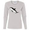 Heavy Cotton Women's "Budget" Long Sleeve T-Shirt Thumbnail