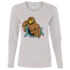 Heavy Cotton Women's "Budget" Long Sleeve T-Shirt Thumbnail