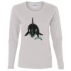 Heavy Cotton Women's "Budget" Long Sleeve T-Shirt Thumbnail