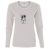 Heavy Cotton Women's "Budget" Long Sleeve T-Shirt Thumbnail