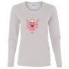 Heavy Cotton Women's "Budget" Long Sleeve T-Shirt Thumbnail
