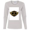 Heavy Cotton Women's "Budget" Long Sleeve T-Shirt Thumbnail