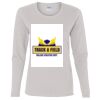 Heavy Cotton Women's "Budget" Long Sleeve T-Shirt Thumbnail