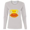 Heavy Cotton Women's "Budget" Long Sleeve T-Shirt Thumbnail