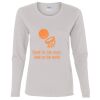 Heavy Cotton Women's "Budget" Long Sleeve T-Shirt Thumbnail