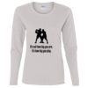 Heavy Cotton Women's "Budget" Long Sleeve T-Shirt Thumbnail
