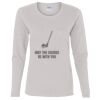 Heavy Cotton Women's "Budget" Long Sleeve T-Shirt Thumbnail