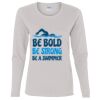 Heavy Cotton Women's "Budget" Long Sleeve T-Shirt Thumbnail