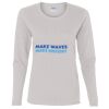 Heavy Cotton Women's "Budget" Long Sleeve T-Shirt Thumbnail